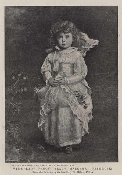 The Lady Peggy, Lady Margaret Primrose by John Everett Millais